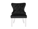 Erica with stainless steel Legs Black 808857623171