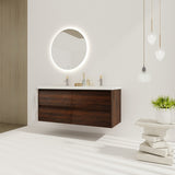 48 Inch Bathroom Vanity With Dual Sink, Resin Sink, 4 Soft Close Drawers, 48x18 W999110579