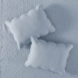 King/Cal King 3 Piece Reversible Scalloped Edge Quilt Set B035129070
