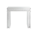 Nysa Mirrored & Faux Crystals Vanity Desk B2726P448766