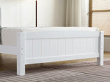 FCH Twin Pine Single-Layer Core Vertical Stripe Full-Board Curved Bed Head With The Same Bed Foot 98852423