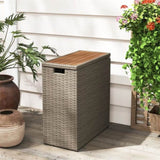Wicker Outdoor Storage Box 69976227