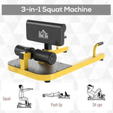 3-in-1 fitness equipment for push-ups, sit-ups and squats - yellow 56588480