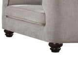Cyndi Tan Velvet Chair W/Pillow B2726P401437