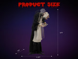 5 FT Maid Halloween Standing Decoration 47409661