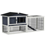 ZUN Outdoor Rabbit Hutch （Prohibited by WalMart） 65169278