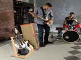 Folding Hardwood Guitar Case Stand for Electric Guitar, Bass, or Acoustic Guitars Hard 95198123
