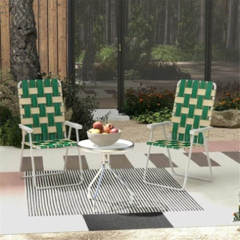 ZUN Folding Camping Chairs / beach chair （Prohibited by WalMart） 43411631