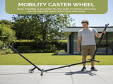 Double with Spreader Bar & Heavy-Duty 9ft Steel Wheel Stand, Brazilian Set, Portable 19743058