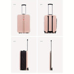 ZUN The New Folding Trolley Box, Travel Business Light Foldable Suitcase, Folding Portable Suitcase, 57091348