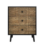 3 Drawer Cabinet, American Furniture,Suitable for bedroom, living room, study W688138033