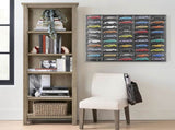 164 Toy Car Wall Shelf Display Case for 50 Cars 88836301