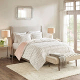 Twin/Twin XL Back Print Long Fur Comforter Mini Set B03597109