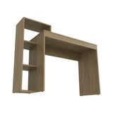 Salom Computer Desk with Open Storage, Natural Oak B128P263727