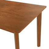 Mid-century Modern 47 inch Dining Table, Space-Saving Dinette for Home, Kitchen, Apartment, N752P271218D