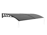Awning for Door Entrance with Drainage Sink, 40x80 Inch Window Canopy Exterior, UV Rain Snow 14392151