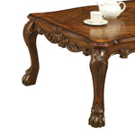 ZUN Cherry Oak Coffee Table with Claw Leg B062P209069