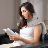 22.4x16.3in Large Weighted Heating Pad for Neck and Shoulders Electric Fast Heating Mat Neck Wrap 67447319