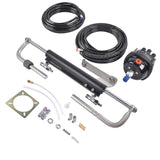 90 HP Marine Hydraulic Steering System with Two-Way Locking Valve, High-Pressure Pump & 2X 24ft 92360276