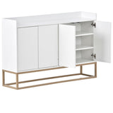 ZUN Modern Sideboard Elegant Buffet Cabinet with Large Storage Space for Dining Room, Entryway 17706014