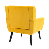 Modern Soft Velvet Material Ergonomics Accent Chair Living Room Chair Bedroom Chair Home Chair With W67634086