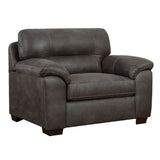 Tirana Contemporary Fabric Pillow-top Arm Chair, Sequoia Ash T2574P195189