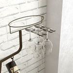 ZUN Unique Design Wine Bakers Rack, Freestanding Wine Rack with Storage Bottle, Wine Storage Home Bar W2167P202396