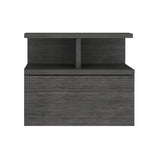 Adele Floating Nightstand with Drawer and Open Storage Shelves B200P173190