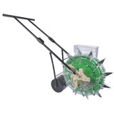 Green Manual Seeder Hand-Push Garden Seeder Roller Seeding and Fertilizer Applicator, Row Planter 37275338