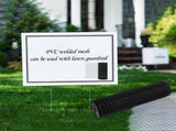 36 inch100 ft Black Vinyl Coated Hardware Cloth, 19 Gauge 1/2 inch Black PVC Hardware Cloth, Black W2286P277575