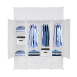 ZUN 20 Cube Organizer Stackable Plastic Cube Storage Shelves Design Multifunctional Modular Closet 09173751