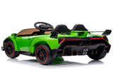 Lamborghini Poison Small Dual Drive 12V 4.5AH with 2.4G Remote Control Sports Car Electric Car Green 86940909