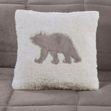 Full/Queen Plush to Sherpa Down Alternative Comforter Set B035100468