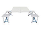 One Piece Folding Table and Chair Aluminum Alloy 66675538