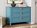 3 Drawer Cabinet, American Furniture,Suitable for bedroom, living room, study W688115101