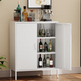 The metal storage locker, 40 inches high, comes with 2 doors and is suitable for homes, offices and T3421P312422