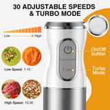 450W Immersion Blender 5 in 1 Electric Hand Blender,30 47453817