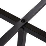 Full Size Metal Platform Bed Frame with Wooden Headboard and Footboard with USB LINER, LED Lights, W311134460