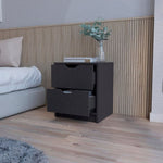 ZUN Dillon 2 Drawers Nightstand, Bedside Table with Storage B128P148695