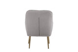 ZUN Modern Mid Century Chair Tufted Sherpa Armchair for Living Room Bedroom Office Easy Assemble W136158554