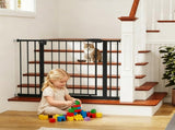 29.5-44.1" Wide Baby Gate for Stairs, Dog Gate Indoor for Doorways, No Drilling Pressure Mounted Pet 76387143