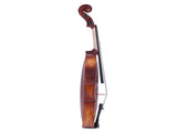 GV200 4/4 Classic Solid Wood Violin Case Bow Violin Strings Rosin Shoulder 12533294