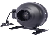 4-Inch 203 CFM Inline Duct Fan Air Circulation Vent Blower for Hydroponics, Basements, and Kitchens W46577502