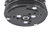 12V Air Condition Compressor w/Clutch Replacement for Sanden 508 2-Groove V-Belt Pulley HC5001C 74540464