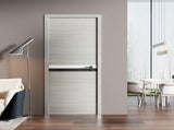 CRAZY ELF 32 "x 84" Integrated Door Slab, No Assembly Required, Covered With 2mm Thick W936126325