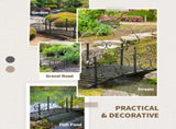 Decorative Pond Bridge 74578924