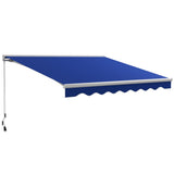 ZUN Electric Awning /Patio Retractable Awning -AS （Prohibited by WalMart） 95589604