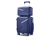 Luggage Sets 4 Piece, Expandable Lightweight Suitcase with 4 Double 360 Degrees Mute 10991167