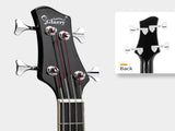 GMB101 4 string Electric Acoustic Bass Guitar w/ 4-Band Equalizer EQ-7545R 17236582
