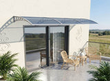 Awning for Door Entrance Window, 38x120 Inch Window Canopy Exterior, UV Rain Snow Protection for 25120283